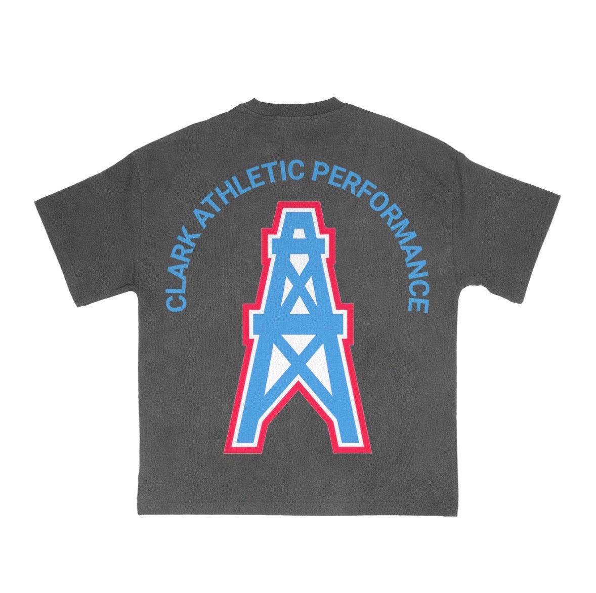 Gray Wash Oilers Short Sleeve