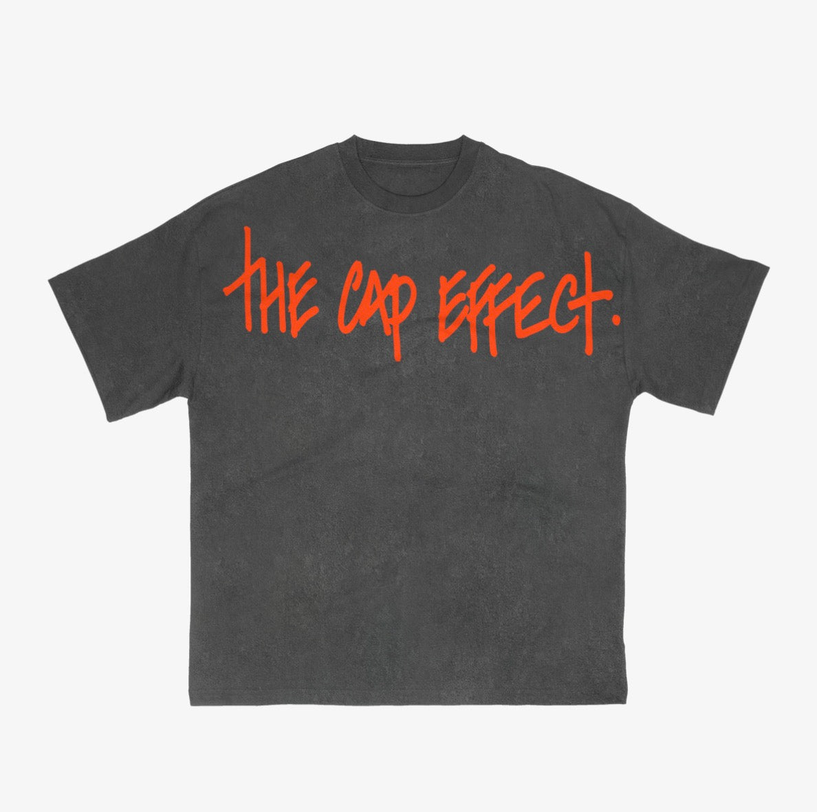 The Cap Effect (Stone Grey + Orange)