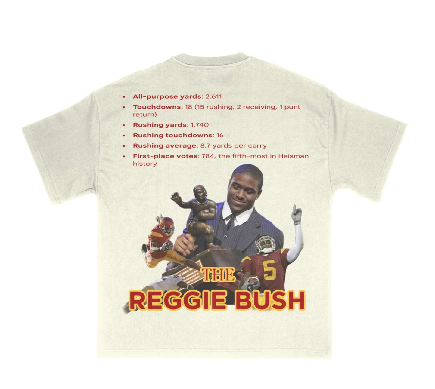 Reggie Bush Heisman Tee
